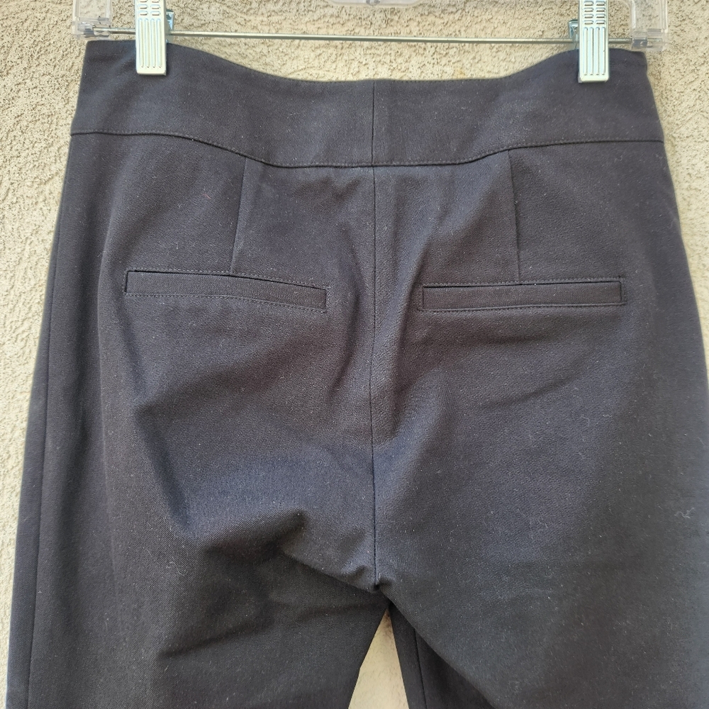 VERONICA BEARD Women's Pants Size 2 Black Straight Leg Office Career Made USA - Picture 10 of 11